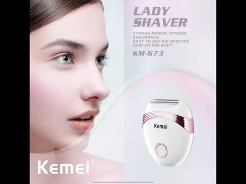 Imagen 3 de 8 de Depiladora / Afeitadora Kemei Km-673 A Pila