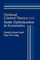 Libro Optimal Control Theory And Static Optimization In E...