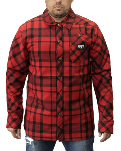 Campera Camisa Franela Neff Hombre / Apache Look 01