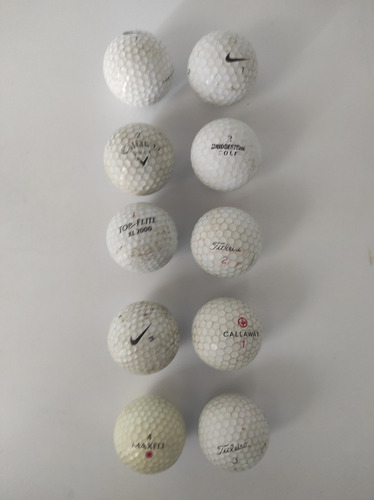 Pelotas De Golf Usadas Varias Marcas 12 X 5