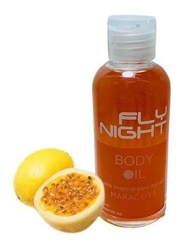 Aceite Maracuya Fly Night 100 Ml Masajes Lubricacion