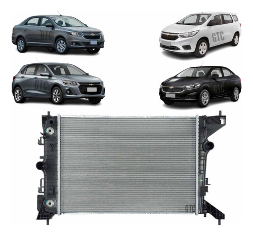 Radiador Cobalt Onix Prisma Spin 2016 A 2021 Automático