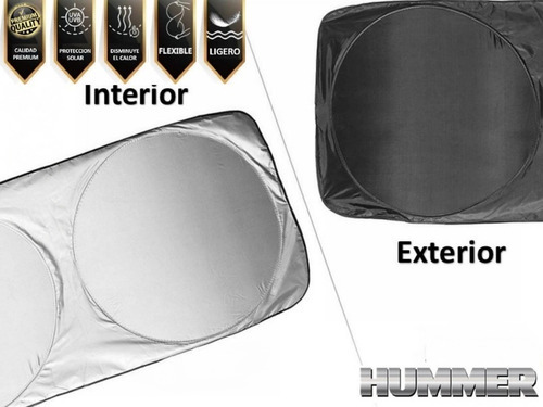 Sunshade Cubresol Con Ventosas Hummer H2 Pick Up 2007