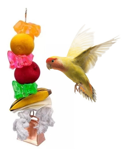 Juguetes Aves Pequeñas Ejercicio Juego Fruit Birdlife Ba902