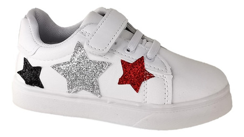 Zapatillas Deportivas Diseño Estrellas Colores Infantil 1077 