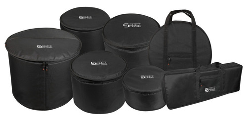 Bag De Bateria Soft Case Start Com 7 Peças