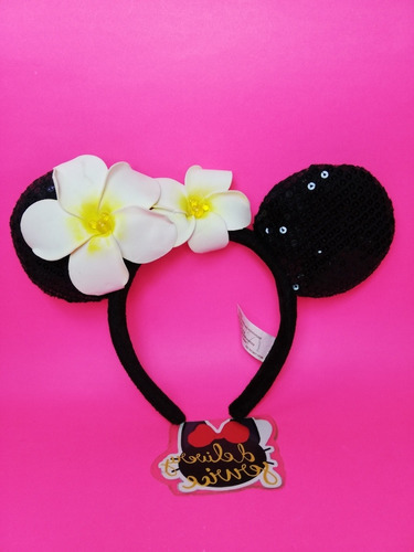 Disney Diadema Orejas De Minnie Mouse Disney Hawaii 