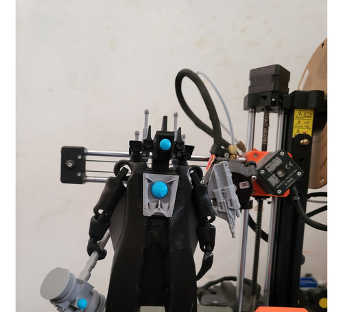 Figura De Accion Skibidi Toilet Titan Camera Man