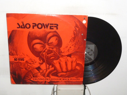 Sao Power Anarca 8 Bandas Paulistas De Rock Vinilo Brasilero