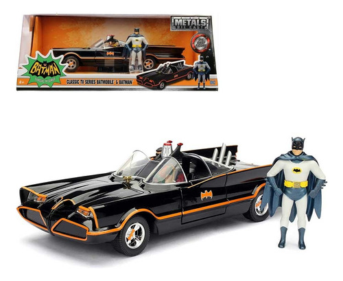 Batman - Classic Tv Series Batmobil & Batman - Escala 1:24 (