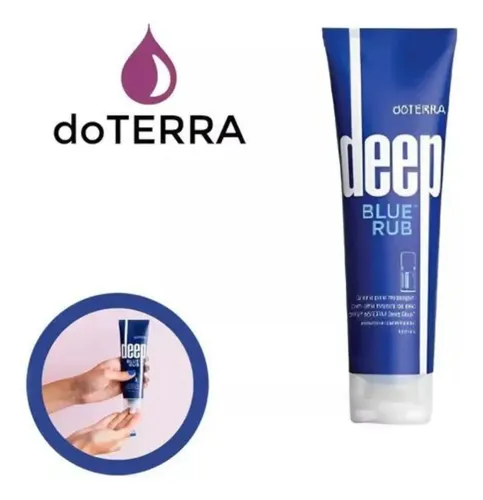 Crema de Masaje Doterra Deep Blue Rub 120ml Aceite Esencial
