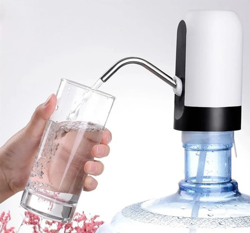 Bomba Dispenser De Agua De Bidon Usb Recargable 20 Litros