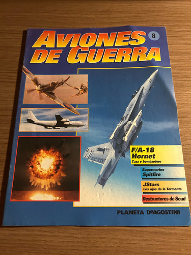 Revista Aviones De Guerra N°8 Planeta De Agostini