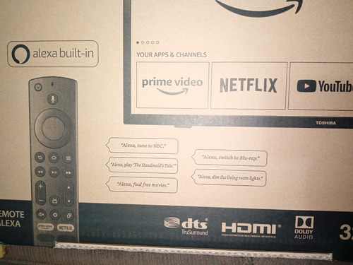 Imagen 8 de 10 de Smart Tv 32 Toshiba Con Alexa