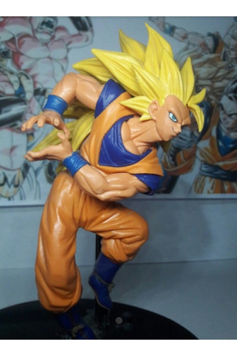 Son Goku Ssj3 Scultures Figure Colosseum Vol. 6 (Usado)