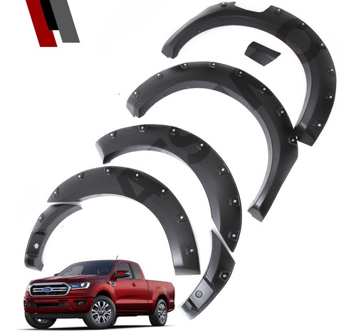 Kit Extensiones Tapabarros Offroad Ford Ranger 2019 2021