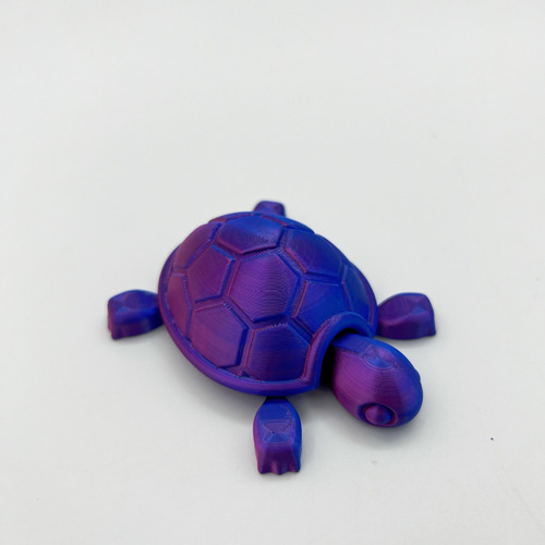 Adorno R Con Forma De Tortuga De Cristal Impreso En 3d, Mode