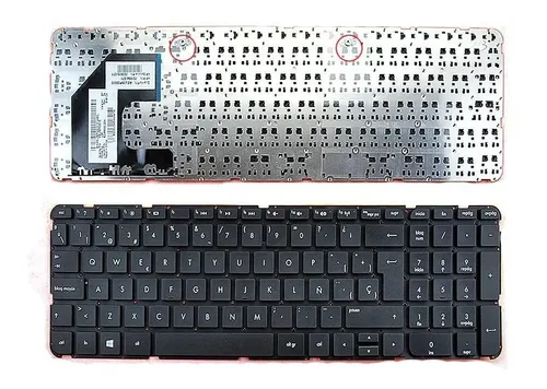 Tastiera Per Notebook HP 15-B/15-U &ndash; Layout USA QWERTY &ndash; Nuova &ndash; AEU36U00310