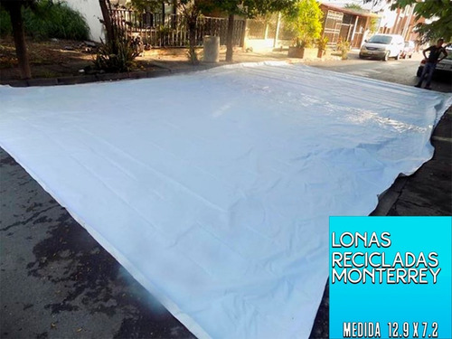 Lonas Recicladas Medida 12.90 X 7.2 Pvc Calibre 13 (Usado)