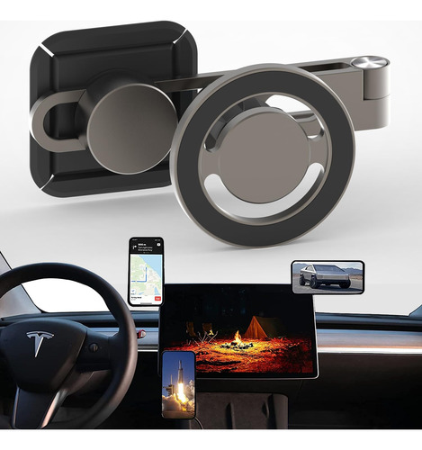 Soporte Telefono Tesla Magsafe Para Modelo 3 S X Accesorio