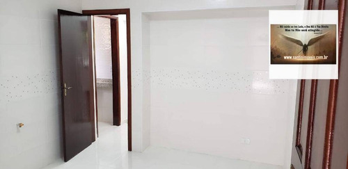 Imagem 2 de 27 de Casa Com 2 Dormitórios,espaço Gourmet Com Churrasqueira,02 Vagas De Garagem À Venda, 103 M² Por R$ 422.000 - Vila Cláudio - Santo André/sp - Ca0114