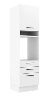 Mueble Para Horno Y Microondas Madesa Agata 60 Cm 1 Puerta 3