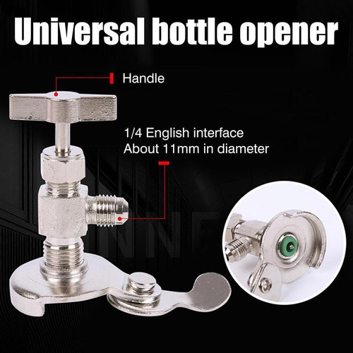 Lqqdrex Universal Can Tap Para Refrigerante De Ar Condiciona