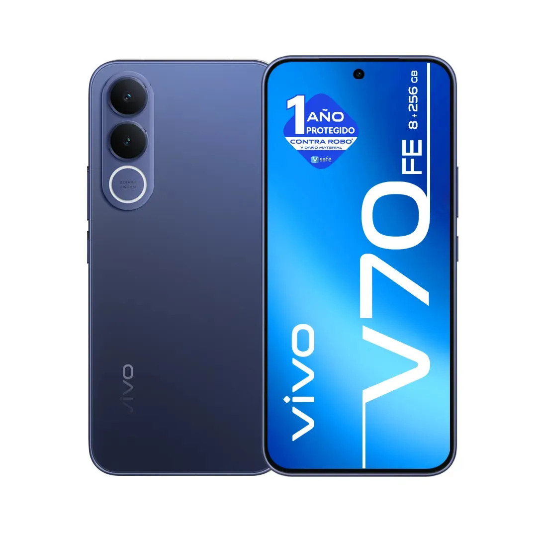 Vivo V70 FE Negro 8GB+256GB Nuevo Desbloqueado Tienda Oficial