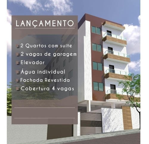 Imagem 1 de 10 de Apartamento À Venda, 2 Quartos, 1 Suíte, 2 Vagas, Santa Cruz Industrial - Contagem/mg - 23030