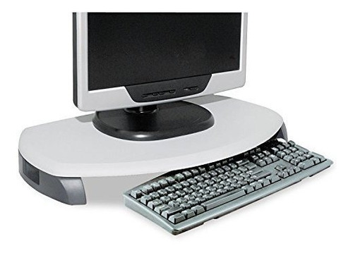 Crt Lcd Soporte Almacenamiento Teclado 23 13 1 4 3 Gris