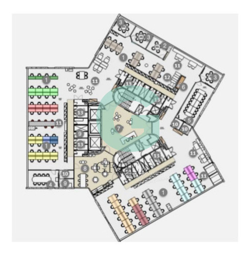 Imagem 3 de 13 de Conjunto Comercial Com 1018,4m² Em Prédio Retrofitado! Venha Conferir! - Gc5064