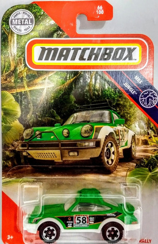 85 Porsche 911 Rally Matchbox