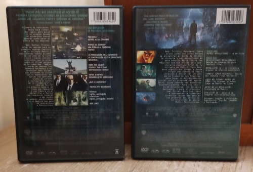 Matrix Recargado Y Matrix Revoluciones 4 Dvd's,100% Original (Usado)
