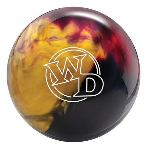 Bola De Boliche Columbia 300 Punto Escarlata Oro White Dot