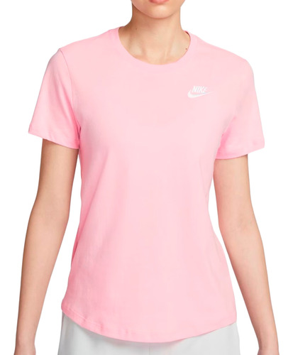Camiseta Nike Sportswear Club Essentials Feminina Dx7902-692