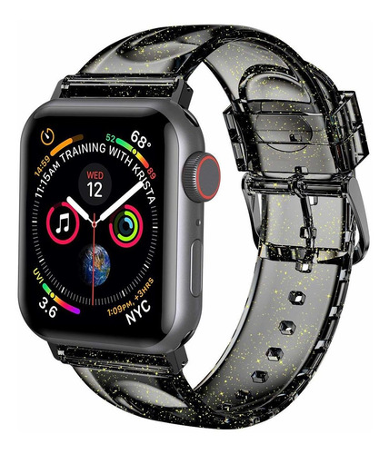 Malla Silicona Para Apple Watch (38/40mm) Iiteeology [jfmvz]