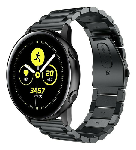 Correa Acero Para Galaxy Active 2 & Watch 42mm  + Ajustador