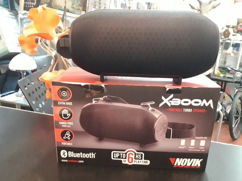 Parlante Bluethooth Novik Manos Libres Sd Aux Usb Extra Bass