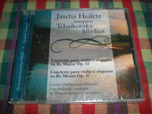 Jascha Heitfetz Interpreta A Tchaikovsky Cd Nuevo (62)