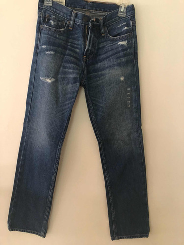 Pantalón Jeans Abercrombie Azul 14 Slim