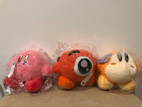 Pack De 3 Peluches Kirby, Waddle-dee Y Waddle-doo