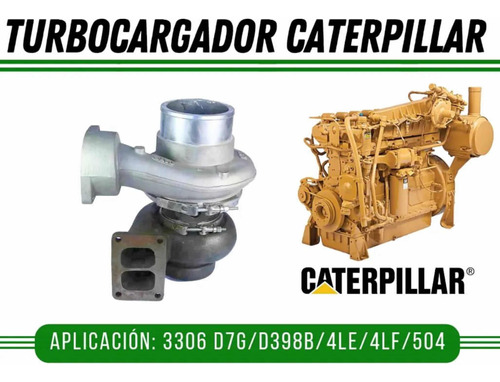 Turbo Caterpillar D7g Marca Zeki Japonés Motor 3306