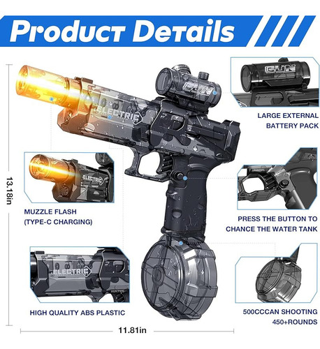 U Pistolas Para Eléctricas Ultimate Battle Blaster Con G Re