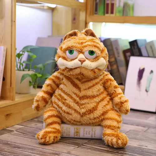 A Boneco De Pelúcia Em Formato De Gato Mx1