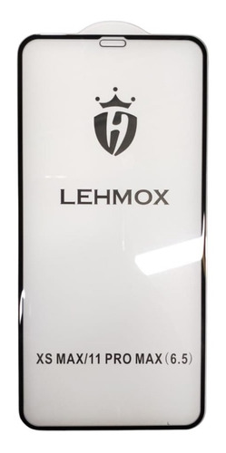 Película De Vidro 3d iPhone XS Max\11 Pro Max Preta Lehmox