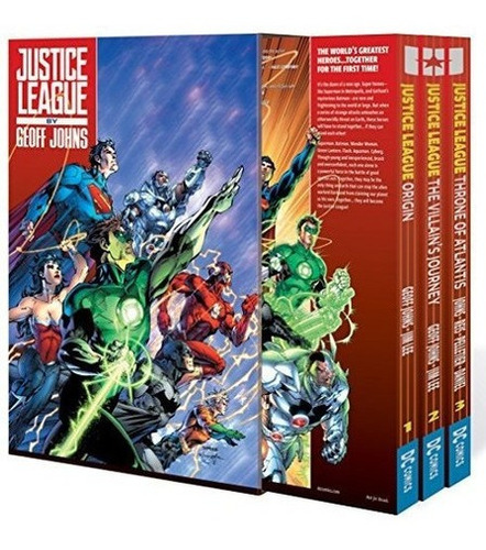 Liga De La Justicia Por Geoff Johns Box Set Vol 1