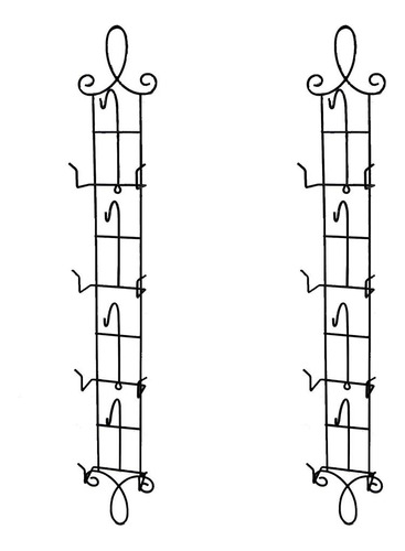 Hohiya Soporte De Pared Vertical Para Taza De Te, Soporte De