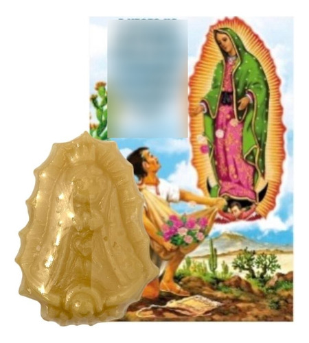Recuerdo De 10pz Jabón De Virgen De Guadalupe 