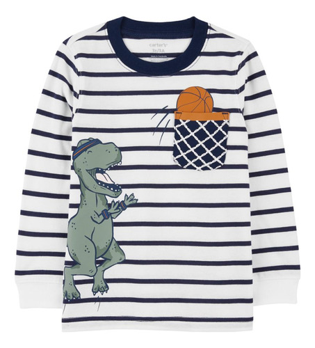 Playera Con Manga Raglán De Bebé 1p583610 | Carters ®