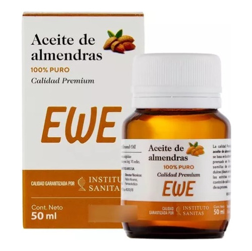 Ewe Aceite De Almendras Puro X 50ml 